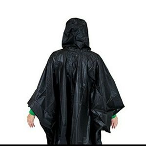 New Rain Essentials By Shedrain Hooded Poncho OS
